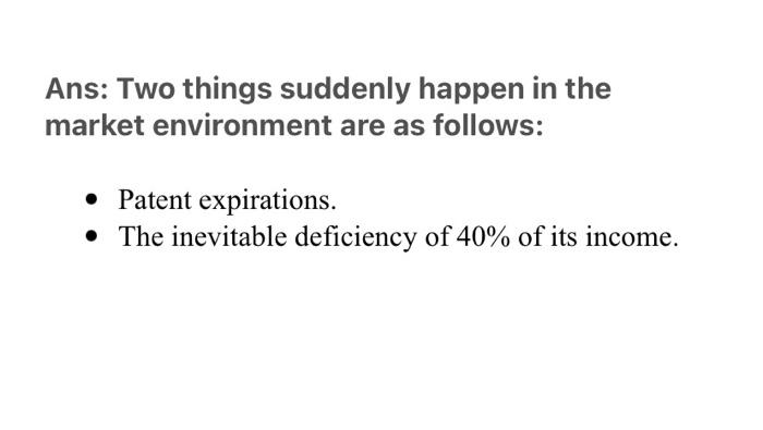 explain how did these 2 changes suddenly change