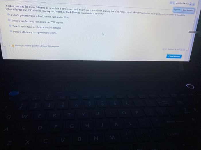 Ram 1 U23 It takes one day for Peter Gibbons to