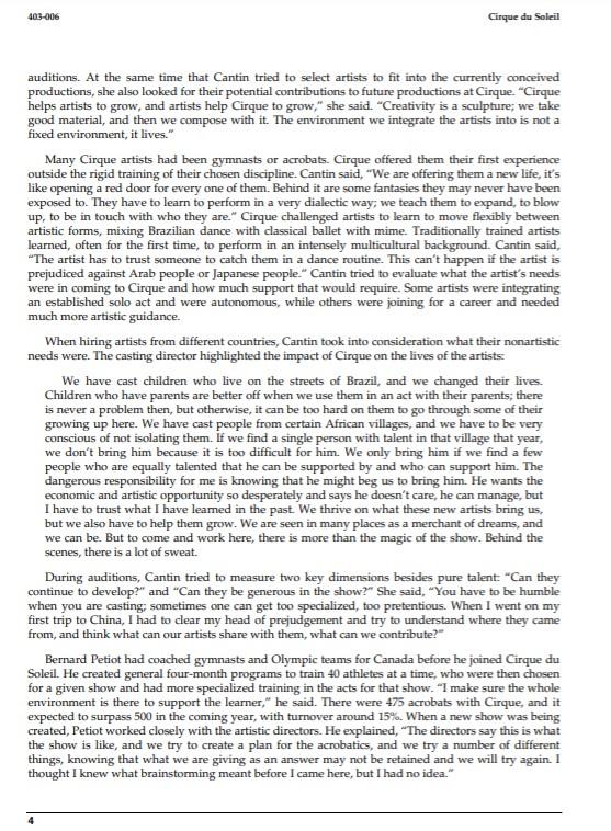 9. Describe the 5 features (supporting facility,