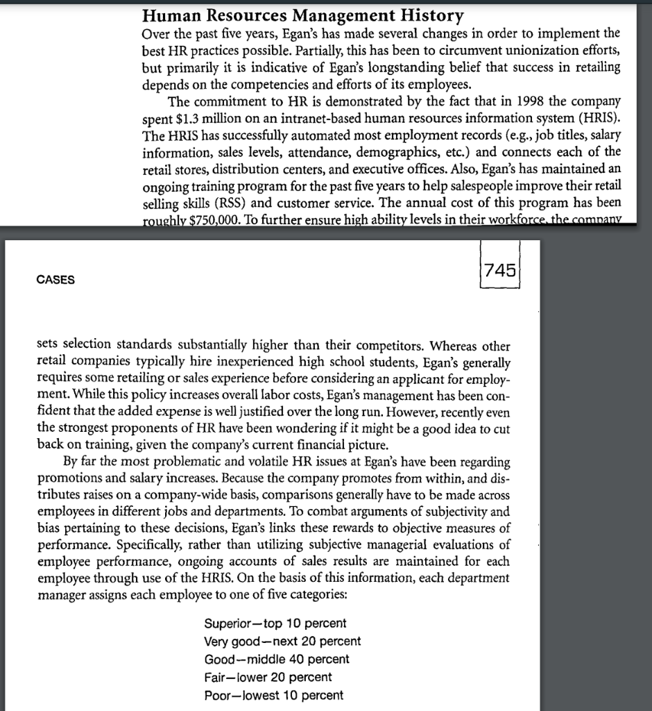 After reading the case, answer the following