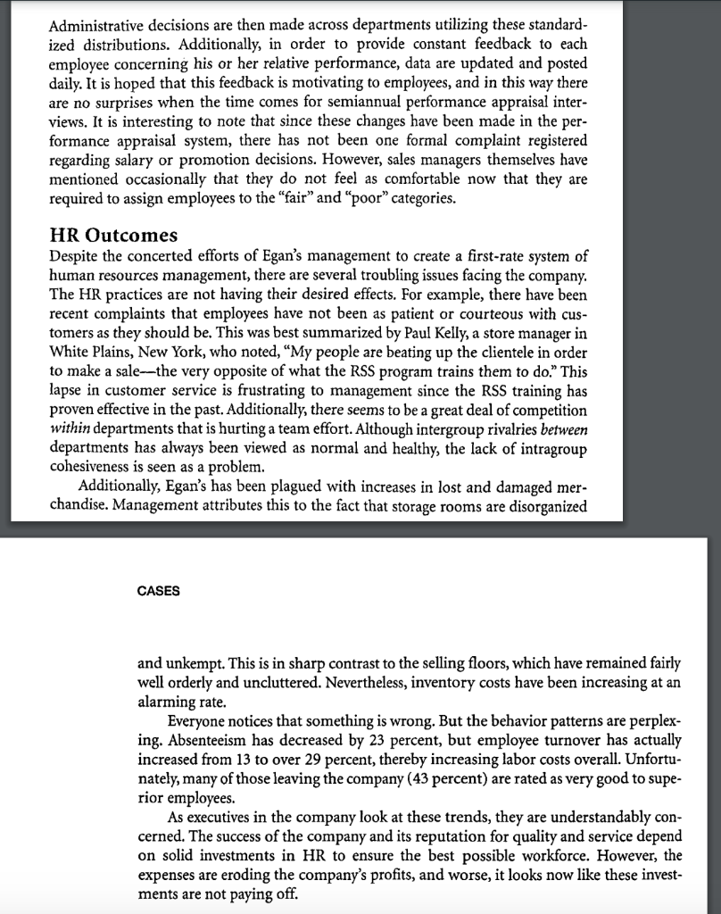 After reading the case, answer the following