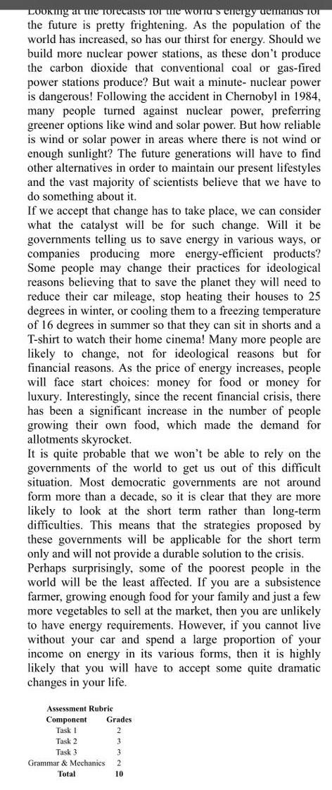 Read the following text and summarize it by