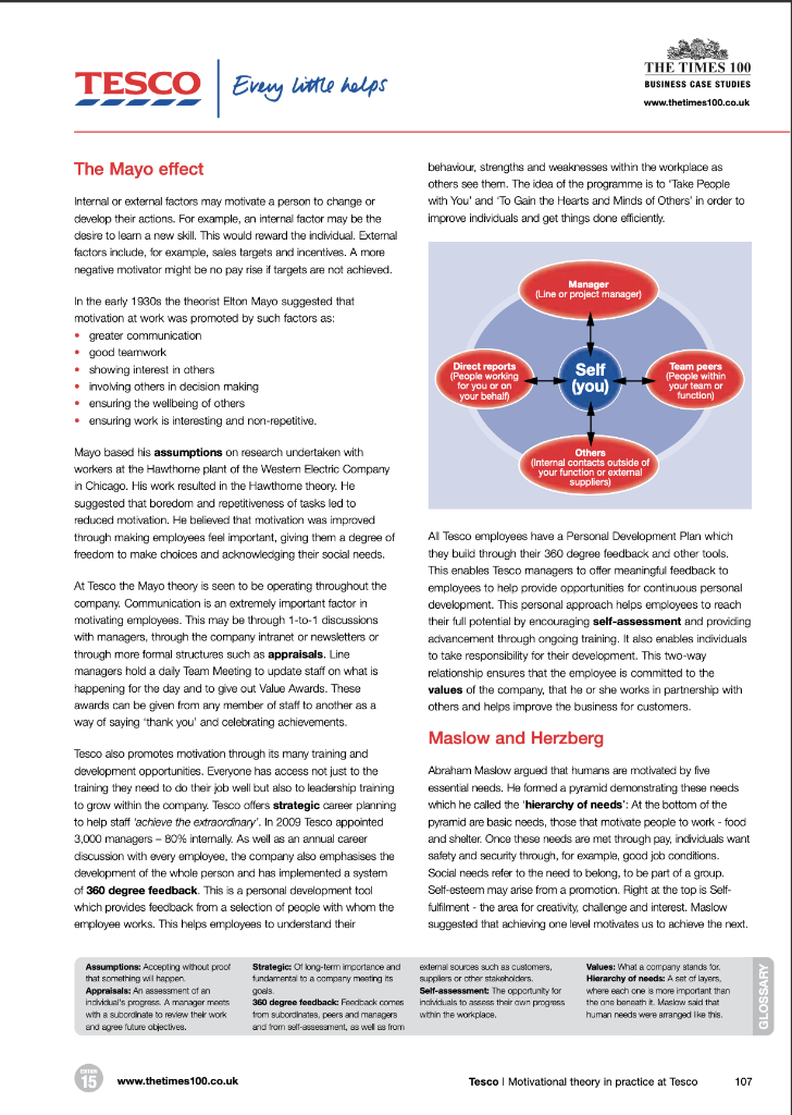 please answer those question from the case study