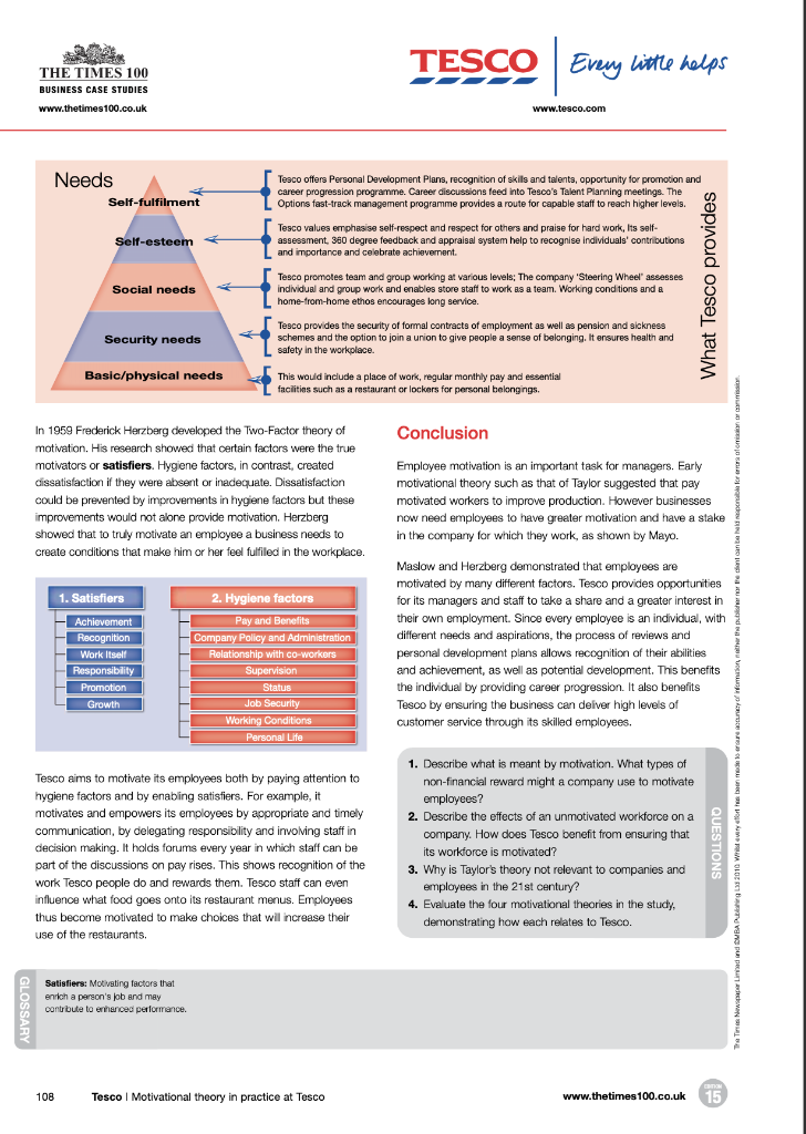 please answer those question from the case study