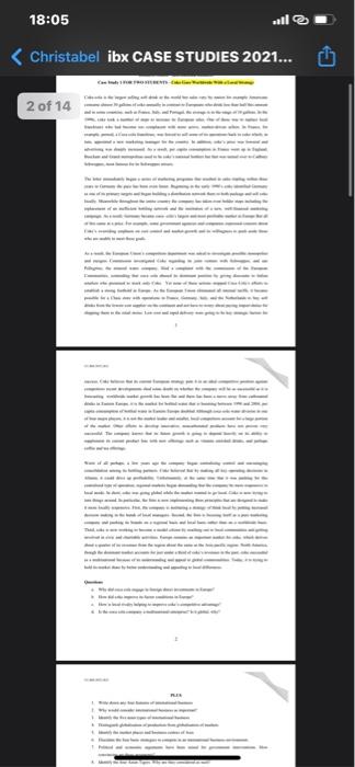 18:05 < Christabel ibx CASE STUDIES 2021... 2 of