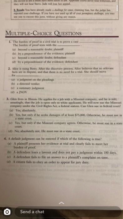 business Law class 3. Claus Scherer worked for