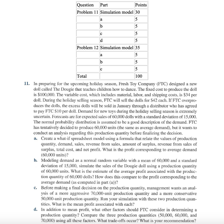 HELP PLEASE!!! build a simulation model for each