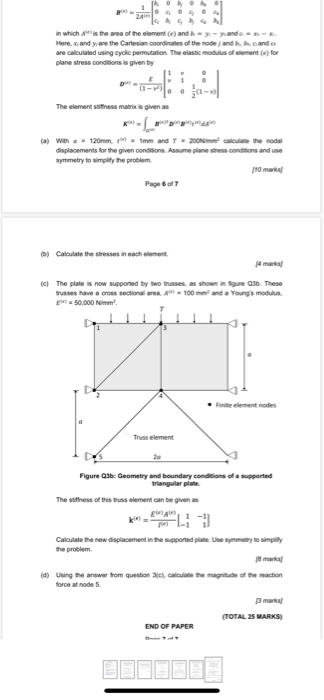 Page 57 3. A rectangular elastic plate, shown in