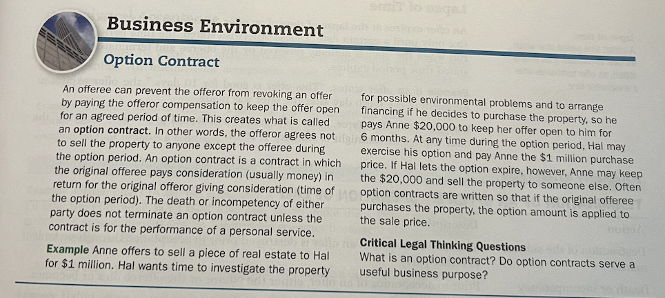 Discuss, giving at least one example in your