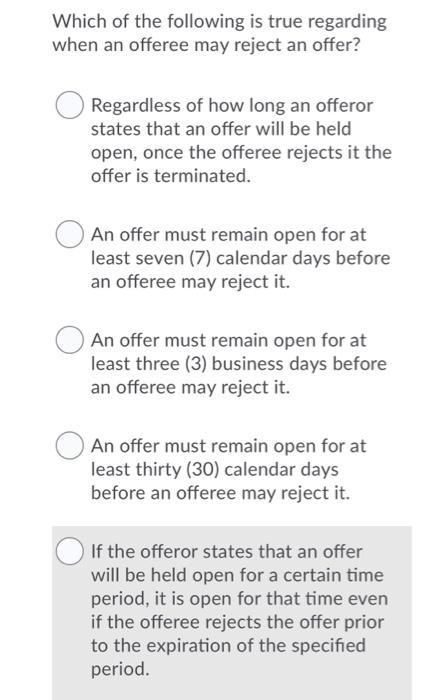 This is a business law question PLEASE I really