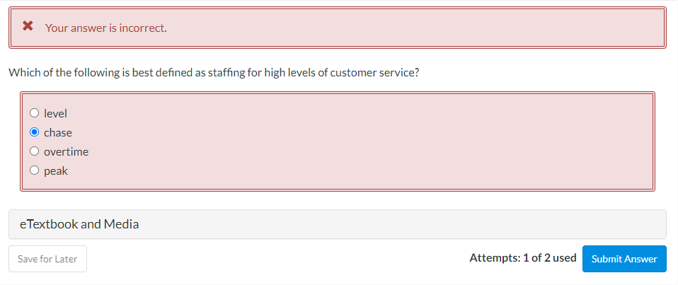 level chase overtime peak