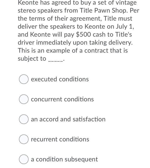 This is a business law question PLEASE I really