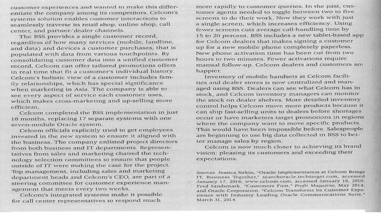 INTERACTIVE SESSION: ORGANIZATIONS Customer