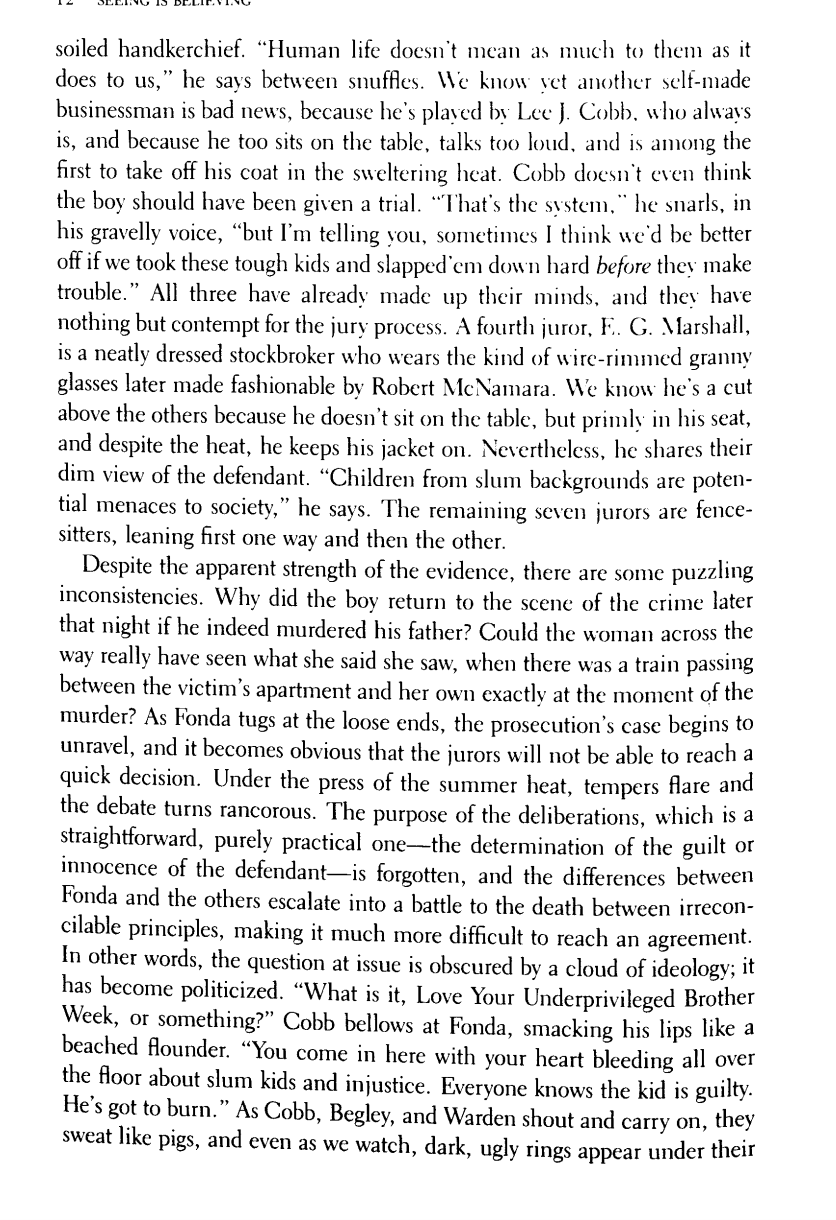 We the Jury 12 Angry Men and the Anatomy of