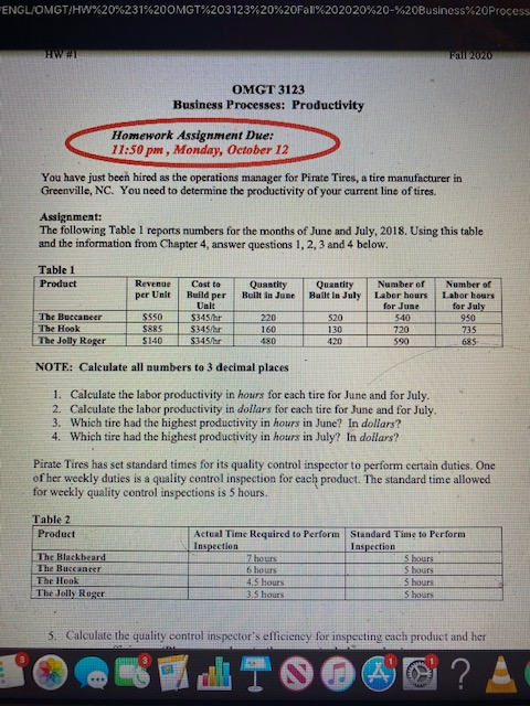 ENGL/OMGT/HW%20%231%200MGT%203123%20%20Fall%202020