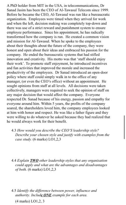 A PhD holder from MIT in the USA, in