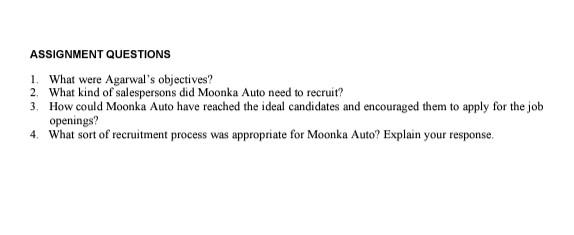 Please read the case study and answer the