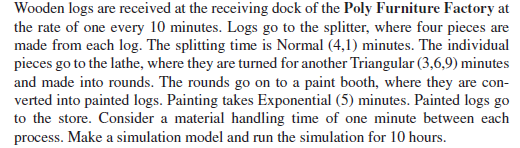 Use ProModel Simulation Model to run the
