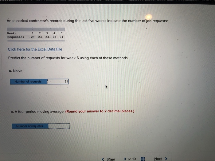 An electrical contractor's records during the