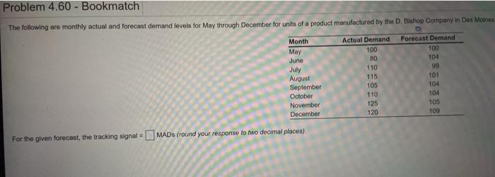 Problem 4.60 - Bookmatch The following are