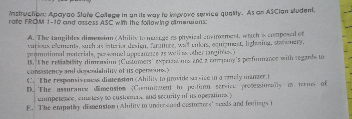 Instruction: Apayao State College in on its way