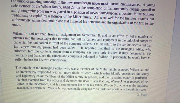 al = = - if Part 2 Case Analysis (23 marks)