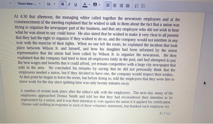 al = = - if Part 2 Case Analysis (23 marks)