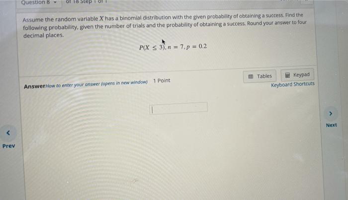 Questions OT 18 step to Assume the random