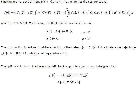 SOLVE CLEARLY... Find the optimal control input