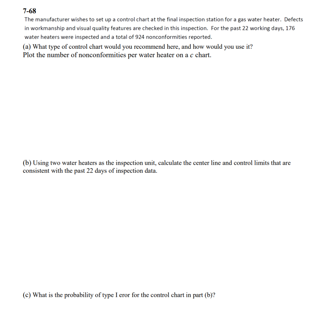 USE MINITAB software to solve this problem. Thank