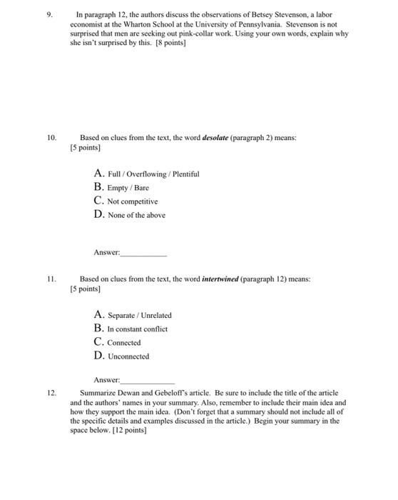 Response me all question the answer. More Men