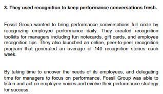 Q1 ) Performance Management Question 1 ) Evaluate