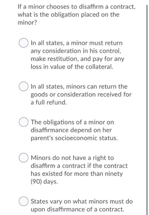 This is a business law question PLEASE I really