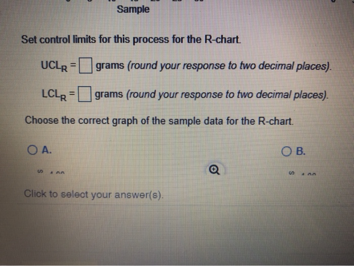 Refer to the table Factors for Computing Control