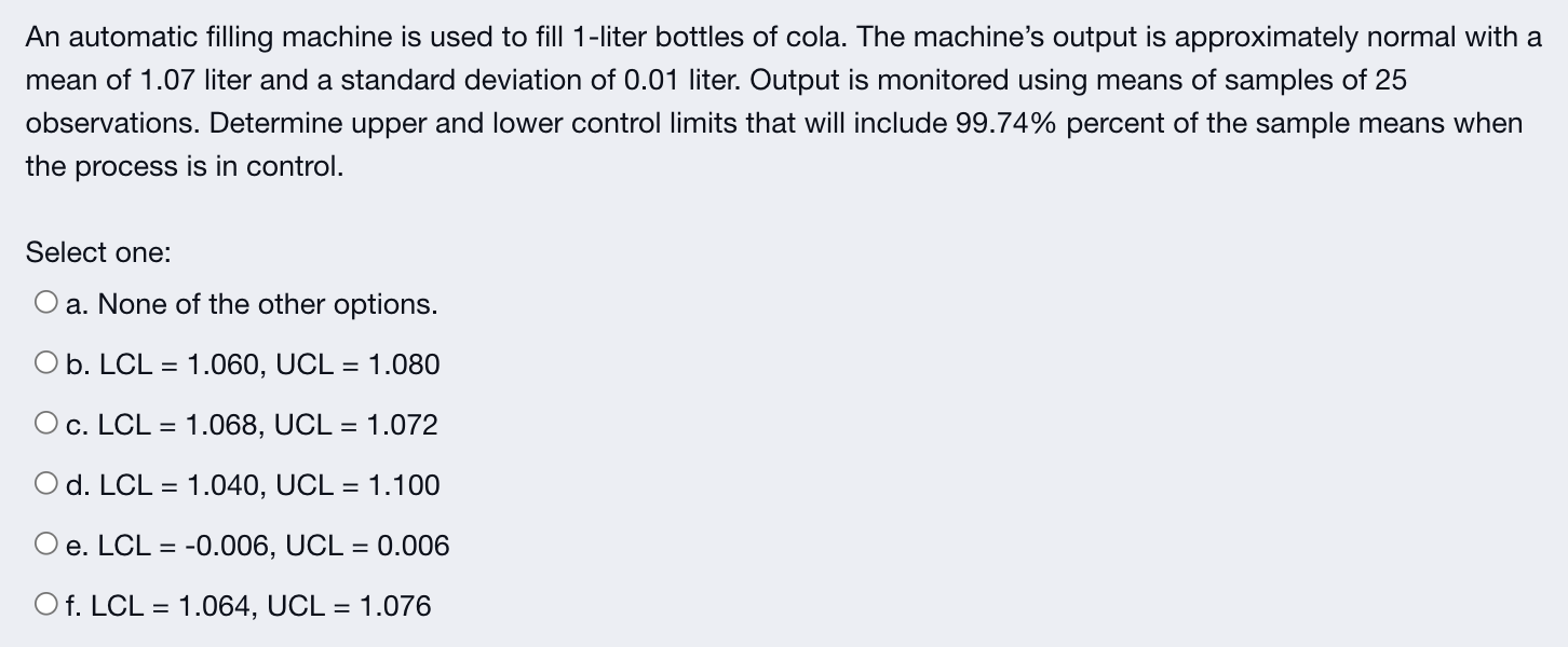 An automatic filling machine is used to fill
