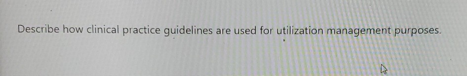 Describe how clinical practice guidelines are
