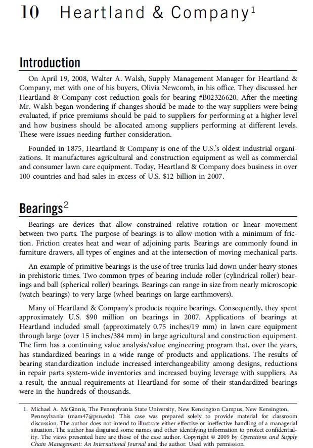 Question V. Implementation/The Action Plan - How
