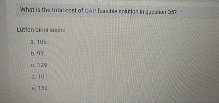 05. Tow parameters and a feasible solution for