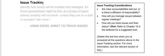 There is no context. You can write any issues. I