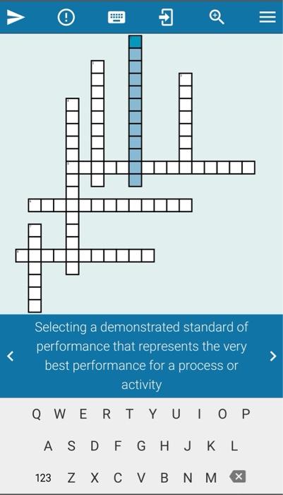 > III Selecting a demonstrated standard of