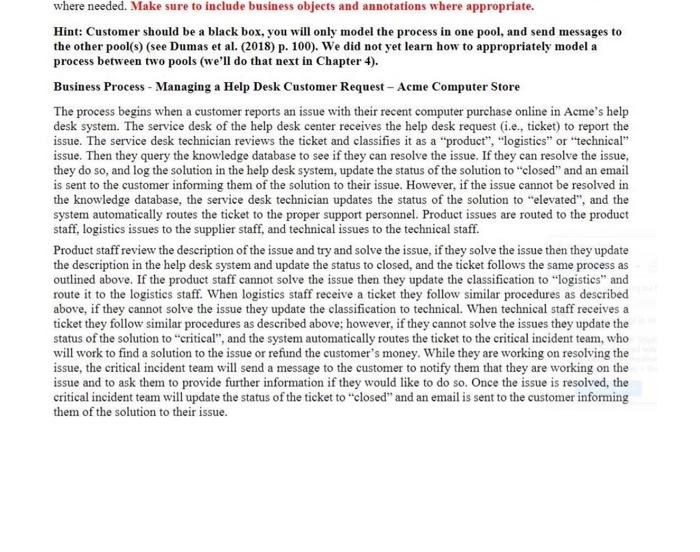 please make a bpmm chart for this process. where