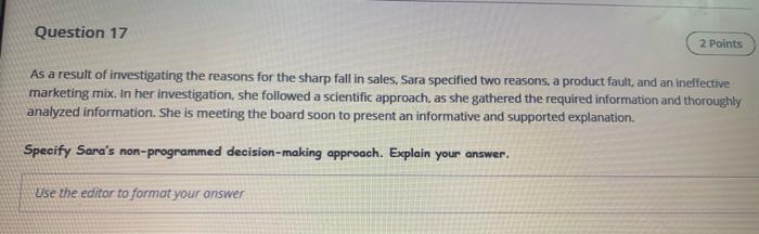 Question 13 2 Points Every year, during the last