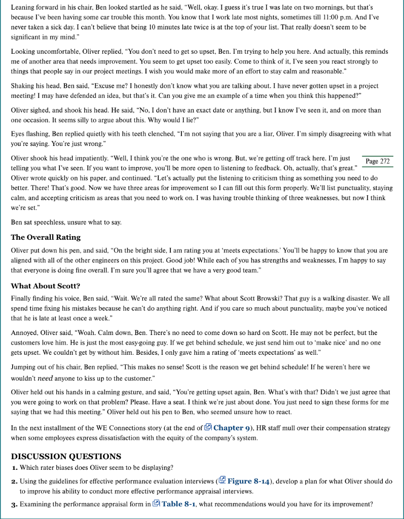 FIGURE 8-14 Guidelines for Effective Performance
