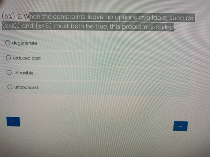 0% 100% (5%) 1. When two or more decision value