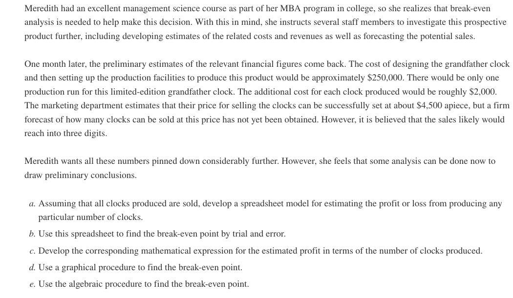 Kindly answer letters A & B only in an Excel