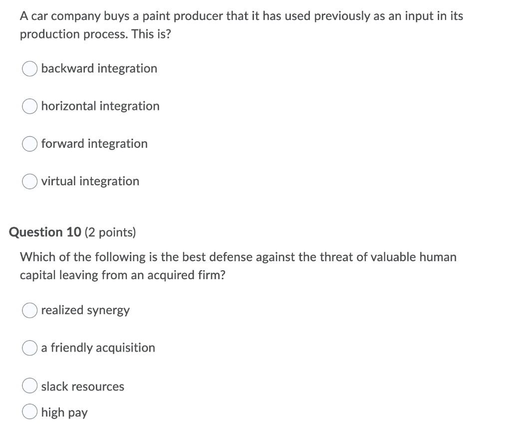 A car company buys a paint producer that it has