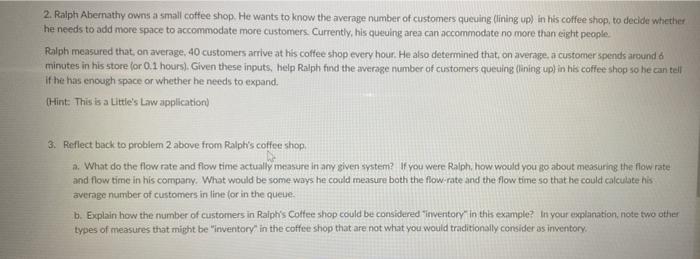 please help answer 2 and 3 2. Ralph Abernathy