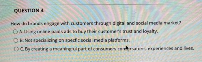 all are needed please QUESTION 1 What is the