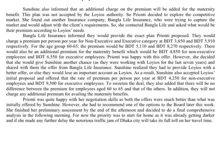 urgent please Sunshine also informed that an