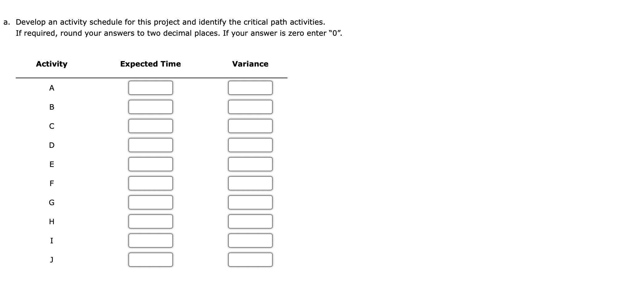 Problem 9-19 (Algorithmic) The product